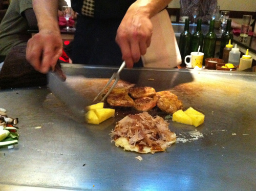 鉄板焼きレストラン