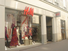 パリのＨ＆Ｍ